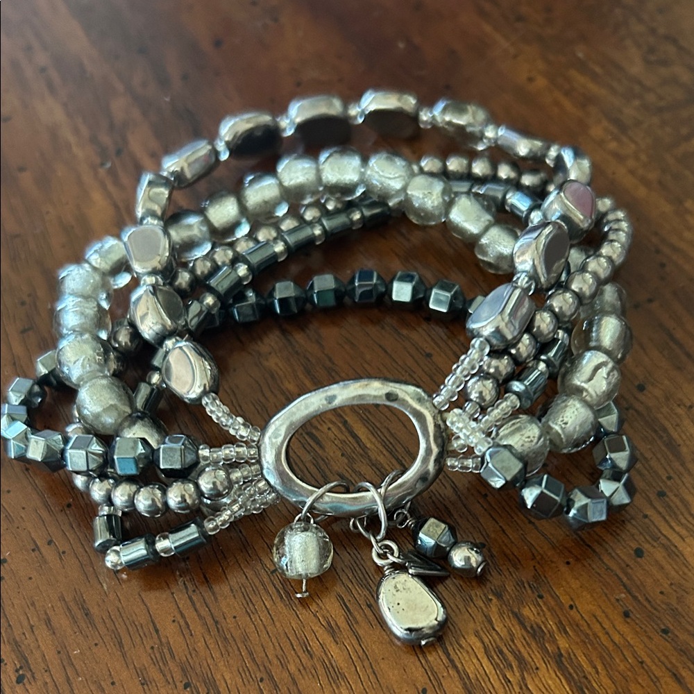 Silpada Multi-Strand Silver Bracelet